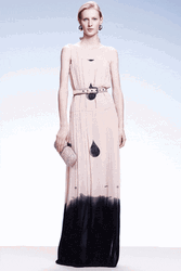 Julia Nobis Dip Dying Ink Dress GIF