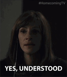 Julia Roberts Yes Understood GIF