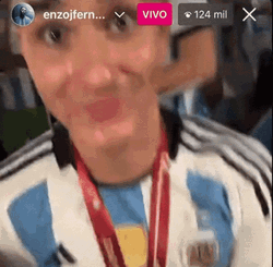 Julian Alvarez Gold Medal GIF