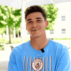 Julian Alvarez Hilarious Laughing GIF