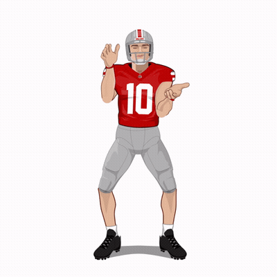 Julian Sayin Ohio State QB With Helmet GIF