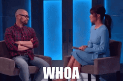 Julie Chen And Joey Lawrence GIF