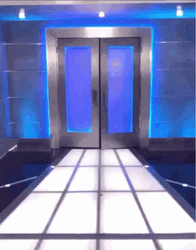 Julie Chen Clumsy Entrance GIF