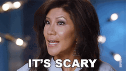Julie Chen It's Scary GIF