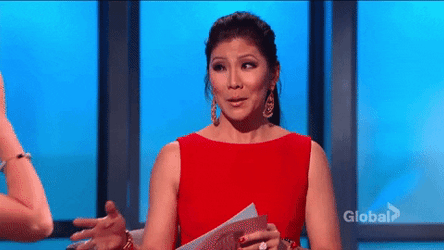 Julie Chen Really Face Reaction GIF