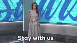 Julie Chen Stay With Us GIF