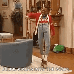 Julius Walk Into The Room Steve Urkel GIF