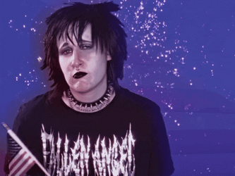 July 4Th Frustrated Gothic Lady GIF