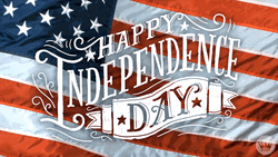 July 4Th Happy Independence Day American Flag GIF