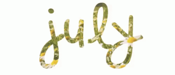 July Blessings Stickers GIF