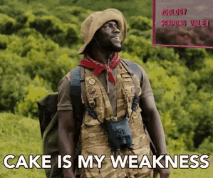 Jumanji Cake Is My Weakness GIF