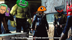 Jumbo Josh Head Mask Together With Friends GIF