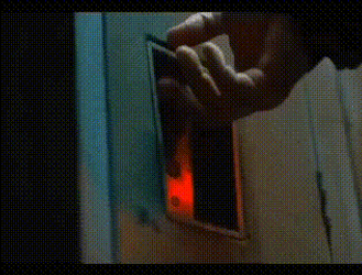 Jumbo Josh Hiding In Closet GIF