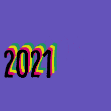 Jumping Animated 2021 Cool Text  GIF