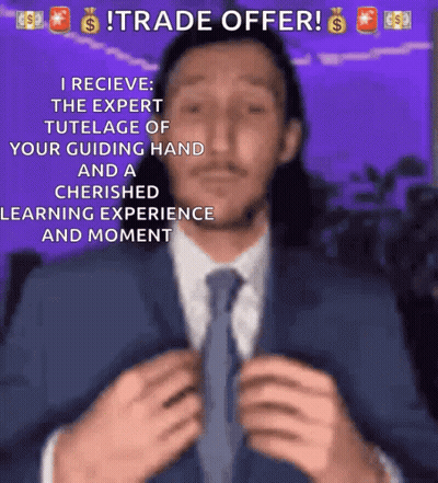 Jumping Cartoon Character When You Trade With Kaigen_AI GIF
