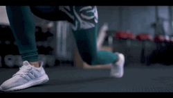  Jumping Criss Cross Lunge GIF