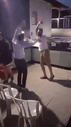 Jumping For Joy In The Dark GIF