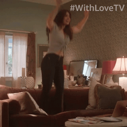 Jumping For Joy On The Bed GIF