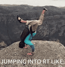 Jumping Into RT Like GIF