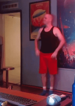 Jumping Jacks Bathrobe Dwayne GIF