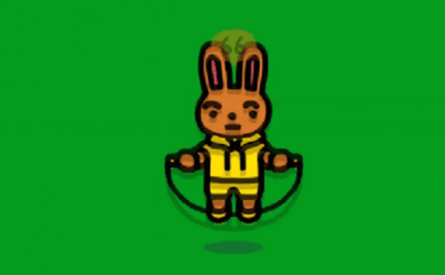 Jumping Jacks Rope Challenge GIF