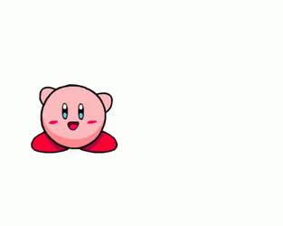 Jumping Kirby Dancing GIF