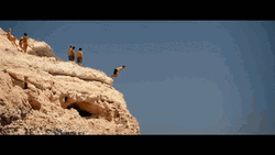 Jumping Off A Cliff After Everything GIF