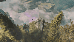 Jumping Off A Cliff Average Destiny 2 Player GIF
