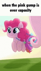 Jumping Pinkie Pie Gump GIF