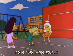 Jumping Rope Fun Playing Janey Simpsons GIF