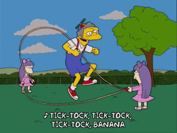 Jumping Rope Playing Moe Syzlack GIF