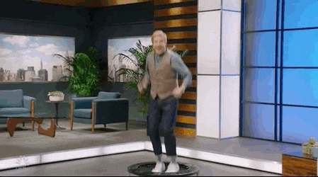 Jumping Shot Funny Picture Adam DeVine GIF