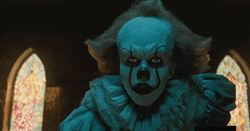 Jumpscare Clown Pennywise It GIF