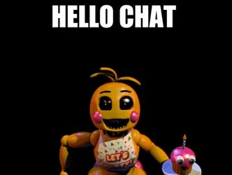 Jumpscare Toy Chica GIF