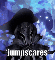 Jumpscares Poster Man In Black Hat GIF