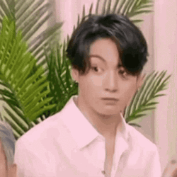 Jungkook Cute Eyebrows Raise GIF