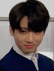 Jungkook Eyebrows Up GIF