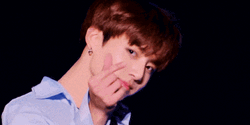 Jungkook Heart Finger Sign  GIF