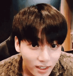 Jungkook Kpop Idol Head Scratch GIF
