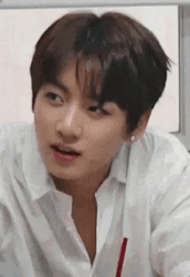 Jungkook Lip Biting  GIF