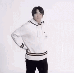 Jungkook Naughty Standing GIF