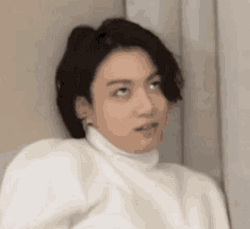 Jungkook Scoffing Around GIF