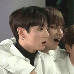 Jungkook Was Surprise Meme GIF