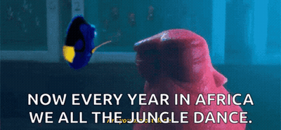Jungle Dance Poster In Africa GIF