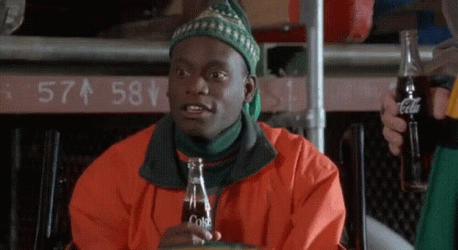 Junior Bevil Drinking Soda Cool Runnings GIF