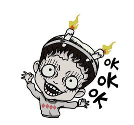 Junji Ito Souichi Tsujii Wide Eyes Happy GIF
