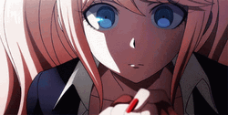 Junko Enoshima Calm Face GIF