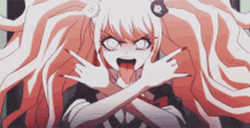 Junko Enoshima Evil Laugh GIF