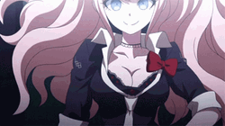 Junko Enoshima Eye Wink GIF