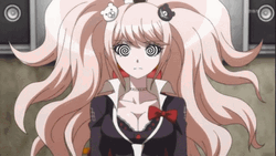  Junko Enoshima Hypnotized GIF